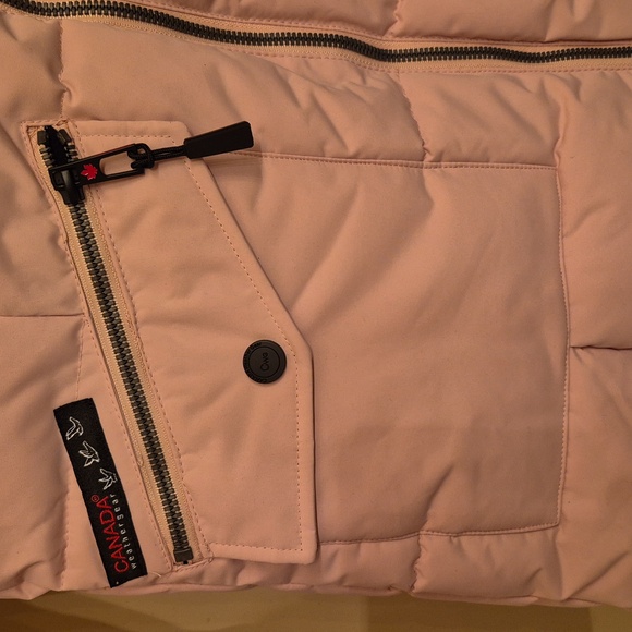 Canada Weather Gear - Pink Parka with faux fur lined hood - Picture 2 of 15